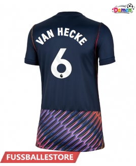 Günstige Tottenham Hotspur Jan Paul van Hecke #6 Auswärtstrikot Damen 2026-27 Kurzarm